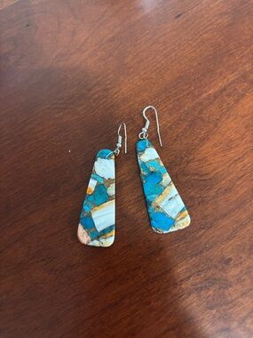 Beautiful Statement Turquoise Earrings